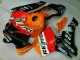 03-04 Orange Repsol Honda CBR600RR Motorrad Verkleidung 03-04 Orange Repsol Honda CBR600RR Motorrad Verkleidung