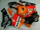 03-04 Orange Repsol Honda CBR600RR Motorrad Verkleidung 03-04 Orange Repsol Honda CBR600RR Motorrad Verkleidung
