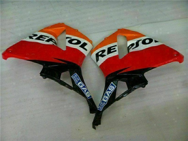 03-04 Orange Repsol Honda CBR600RR Motorrad Verkleidung 03-04 Orange Repsol Honda CBR600RR Motorrad Verkleidung