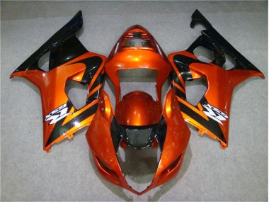 03-04 Orange Schwarz Suzuki GSXR 1000 Motorrad Verkleidung
