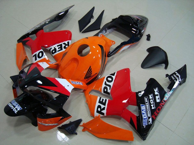 03-04 Repsol Honda CBR600RR Motorrad Verkleidung & Plastik 03-04 Repsol Honda CBR600RR Motorrad Verkleidung & Plastik