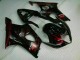 03-04 Rot Flamme Suzuki GSXR 1000 Motorrad Verkleidung 03-04 Rot Flamme Suzuki GSXR 1000 Motorrad Verkleidung