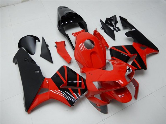 03-04 Rot Schwarz Honda CBR600RR Motorrad Verkleidung Komplett Sets 03-04 Rot Schwarz Honda CBR600RR Motorrad Verkleidung Komplett Sets