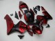 03-04 Rot Schwarz Honda CBR600RR Motorrad Verkleidung 03-04 Rot Schwarz Honda CBR600RR Motorrad Verkleidung