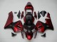 03-04 Rot Schwarz Honda CBR600RR Motorrad Verkleidung 03-04 Rot Schwarz Honda CBR600RR Motorrad Verkleidung