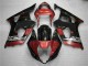 03-04 Rot Schwarz Suzuki GSXR 1000 Motorrad Verkleidung 03-04 Rot Schwarz Suzuki GSXR 1000 Motorrad Verkleidung
