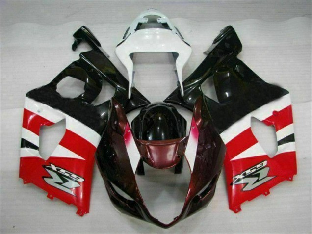 03-04 Rot Schwarz Suzuki GSXR 1000 Motorrad Verkleidungen 03-04 Rot Schwarz Suzuki GSXR 1000 Motorrad Verkleidungen
