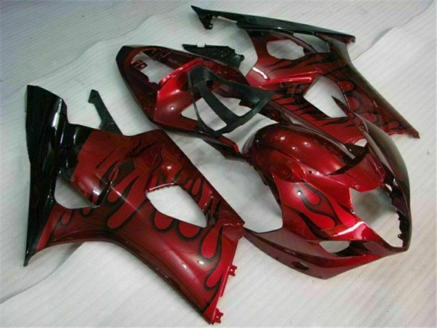 03-04 Rot Suzuki GSXR 1000 Motorrad Verkleidung 03-04 Rot Suzuki GSXR 1000 Motorrad Verkleidung