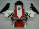 03-04 Rot Weiß Honda CBR600RR Motorrad Verkleidungen 03-04 Rot Weiß Honda CBR600RR Motorrad Verkleidungen
