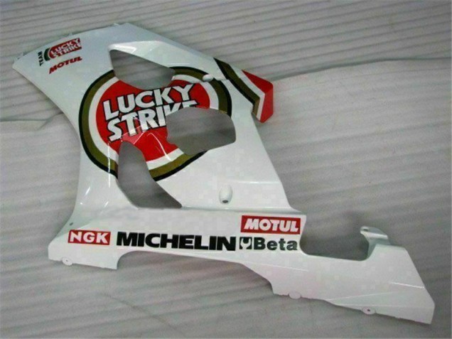 03-04 Rot Weiß Suzuki GSXR 1000 Motorrad Vollverkleidung 03-04 Rot Weiß Suzuki GSXR 1000 Motorrad Vollverkleidung