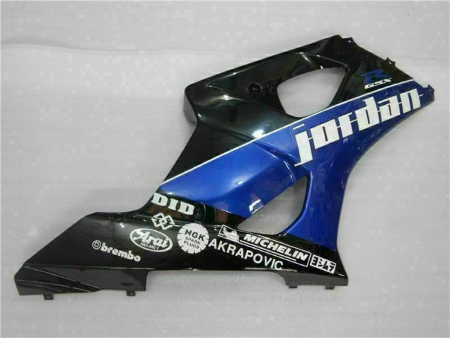 03-04 Schwarz Blau Suzuki GSXR 1000 Motorrad Verkleidung & Plastik