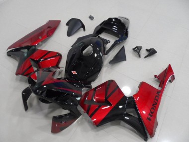 03-04 Schwarz CUndy Rot Honda CBR600RR Motorrad Verkleidung
