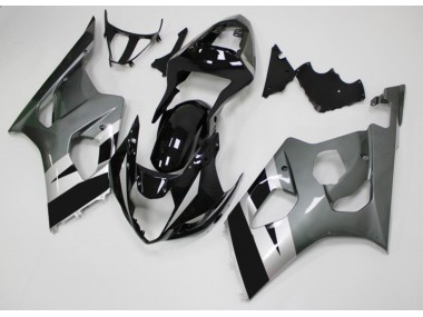 03-04 Schwarz Grau Suzuki GSXR 1000 Motorrad Verkleidung