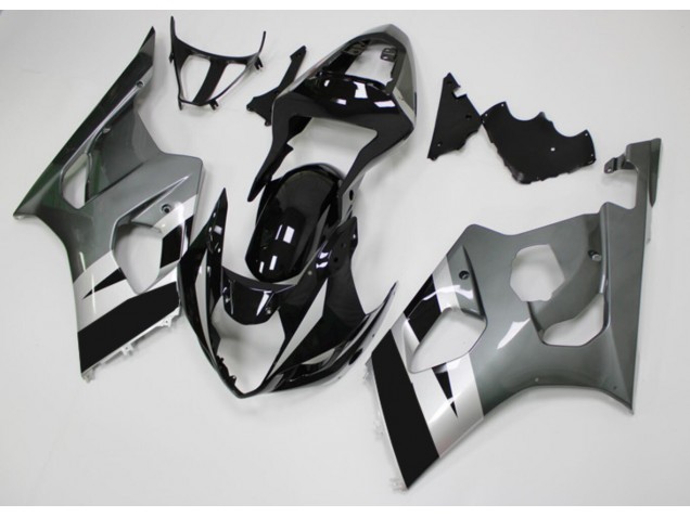 03-04 Schwarz Grau Suzuki GSXR 1000 Motorrad Verkleidung