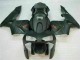 03-04 Schwarz Honda CBR600RR Motorrad Vollverkleidung 03-04 Schwarz Honda CBR600RR Motorrad Vollverkleidung