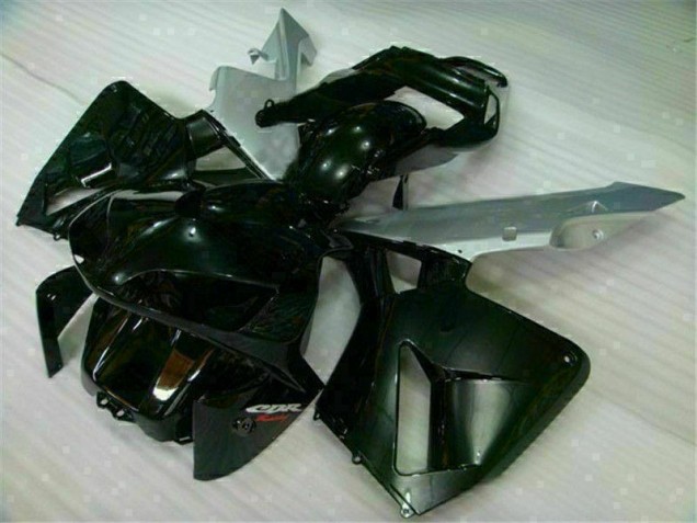 03-04 Schwarz Honda CBR600RR Motorrad Vollverkleidung & Plastik 03-04 Schwarz Honda CBR600RR Motorrad Vollverkleidung & Plastik