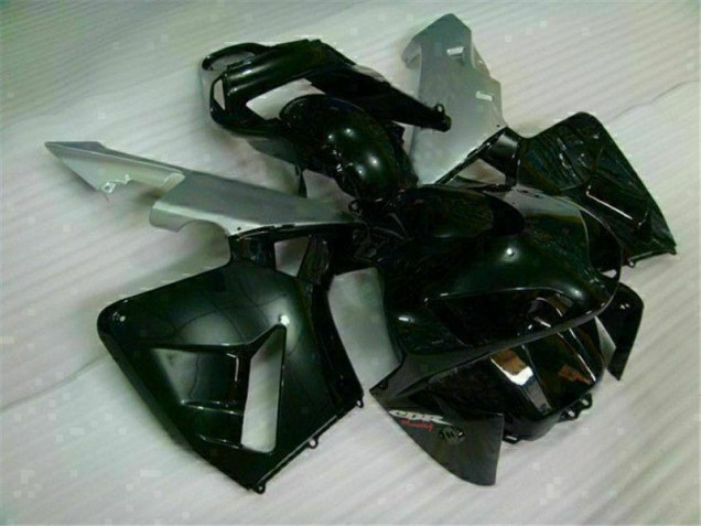 03-04 Schwarz Honda CBR600RR Motorrad Vollverkleidung & Plastik 03-04 Schwarz Honda CBR600RR Motorrad Vollverkleidung & Plastik
