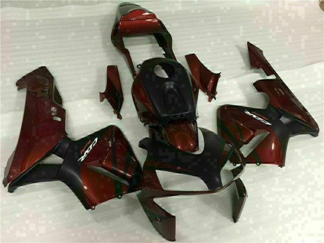 03-04 Schwarz Rot Honda CBR600RR Motorrad Verkleidungen 03-04 Schwarz Rot Honda CBR600RR Motorrad Verkleidungen