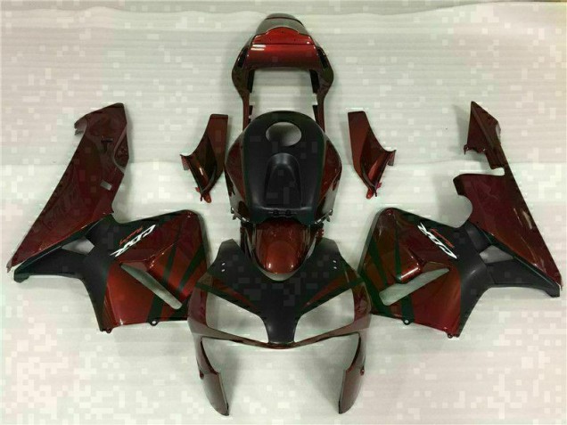 03-04 Schwarz Rot Honda CBR600RR Motorrad Verkleidungen 03-04 Schwarz Rot Honda CBR600RR Motorrad Verkleidungen