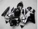 03-04 Schwarz Silber Honda CBR600RR Motorrad Verkleidung 03-04 Schwarz Silber Honda CBR600RR Motorrad Verkleidung