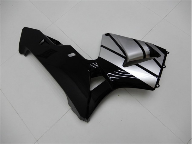 03-04 Schwarz Silber Honda CBR600RR Motorrad Verkleidung 03-04 Schwarz Silber Honda CBR600RR Motorrad Verkleidung
