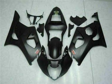 03-04 Schwarz Suzuki GSXR 1000 Motorrad Verkleidung