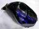 03-04 Schwarz mit Blaur Flamme Honda CBR600RR Motorrad Verkleidung 03-04 Schwarz mit Blaur Flamme Honda CBR600RR Motorrad Verkleidung