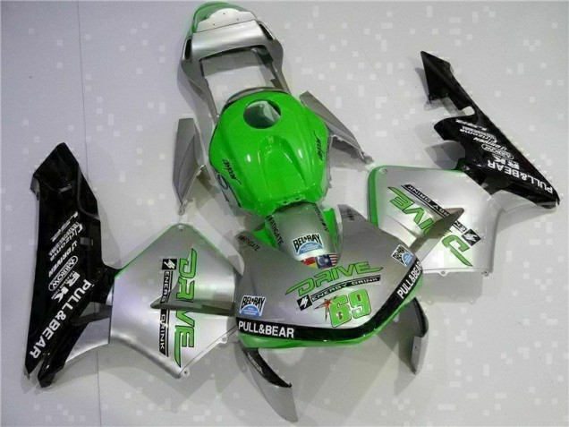 03-04 Silber Honda CBR600RR Motorrad Verkleidung 03-04 Silber Honda CBR600RR Motorrad Verkleidung