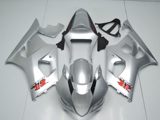03-04 Silber OEM Stil Suzuki GSXR 1000 Motorrad Verkleidung 03-04 Silber OEM Stil Suzuki GSXR 1000 Motorrad Verkleidung