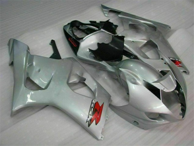 03-04 Silber Suzuki GSXR 1000 Motorrad Verkleidung & Plastik 03-04 Silber Suzuki GSXR 1000 Motorrad Verkleidung & Plastik