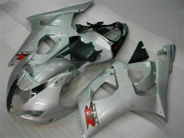 03-04 Silber Suzuki GSXR 1000 Motorrad Verkleidung & Plastik 03-04 Silber Suzuki GSXR 1000 Motorrad Verkleidung & Plastik