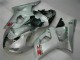 03-04 Silber Suzuki GSXR 1000 Motorrad Verkleidung & Plastik 03-04 Silber Suzuki GSXR 1000 Motorrad Verkleidung & Plastik