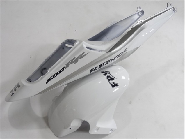 03-04 Silver Weiß Schwarz Repsol Honda CBR600RR Motorrad Verkleidung 03-04 Silver Weiß Schwarz Repsol Honda CBR600RR Motorrad Verkleidung