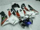 03-04 Weiß Blau Honda CBR600RR Motorrad Verkleidung 03-04 Weiß Blau Honda CBR600RR Motorrad Verkleidung