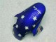 03-04 Weiß Blau Honda CBR600RR Motorrad Verkleidung 03-04 Weiß Blau Honda CBR600RR Motorrad Verkleidung