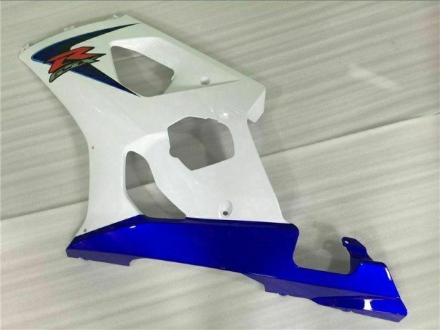 03-04 Weiß Blau Suzuki GSXR 1000 Motorrad Verkleidung 03-04 Weiß Blau Suzuki GSXR 1000 Motorrad Verkleidung