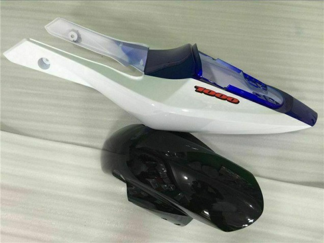 03-04 Weiß Blau Suzuki GSXR 1000 Motorrad Verkleidung 03-04 Weiß Blau Suzuki GSXR 1000 Motorrad Verkleidung