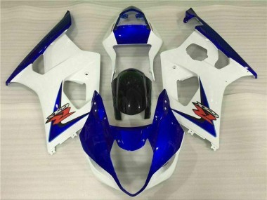 03-04 Weiß Blau Suzuki GSXR 1000 Motorrad Verkleidung