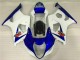03-04 Weiß Blau Suzuki GSXR 1000 Motorrad Verkleidung 03-04 Weiß Blau Suzuki GSXR 1000 Motorrad Verkleidung