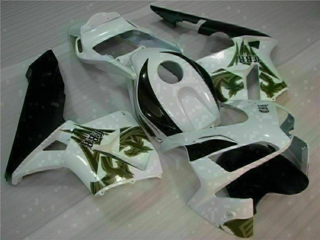 03-04 Weiß Honda CBR600RR Motorrad Verkleidungen 03-04 Weiß Honda CBR600RR Motorrad Verkleidungen