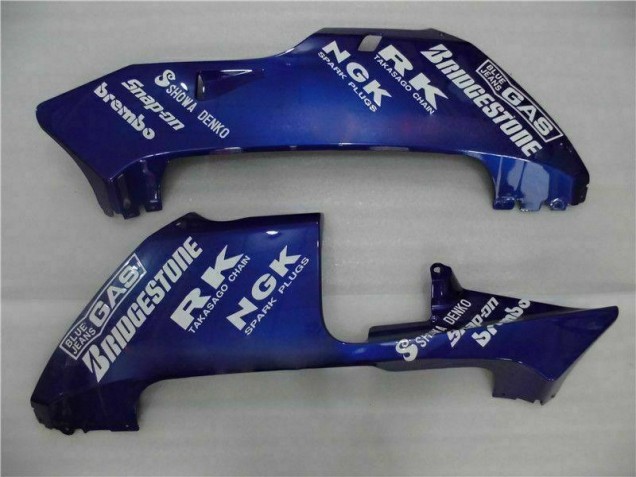 03-04 Weiß Honda CBR600RR Motorrad Vollverkleidung 03-04 Weiß Honda CBR600RR Motorrad Vollverkleidung