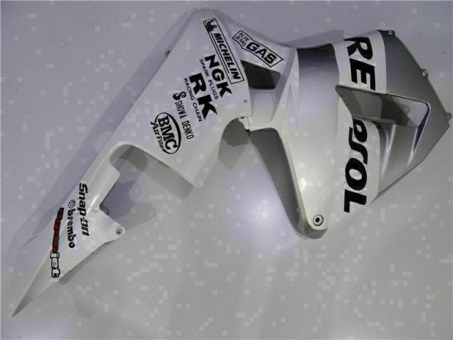 03-04 Weiß Repsol Honda CBR600RR Motorrad Verkleidung 03-04 Weiß Repsol Honda CBR600RR Motorrad Verkleidung