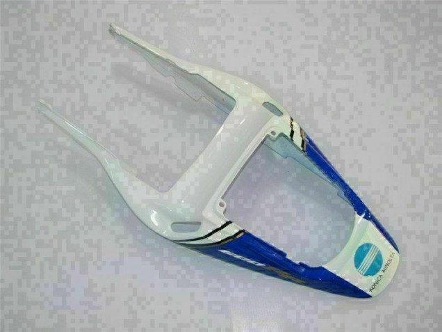 03-04 Weiß Schwarz Honda CBR600RR Motorrad Vollverkleidung 03-04 Weiß Schwarz Honda CBR600RR Motorrad Vollverkleidung
