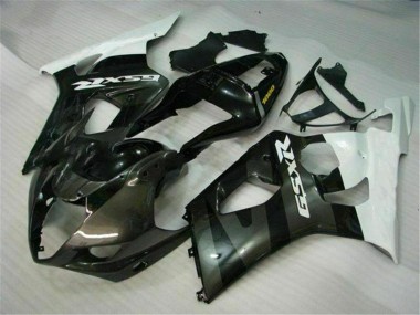 03-04 Weiß Schwarz Suzuki GSXR 1000 Motorrad Verkleidung