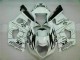 03-04 Weiß Suzuki GSXR 1000 Motorrad Vollverkleidung 03-04 Weiß Suzuki GSXR 1000 Motorrad Vollverkleidung