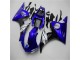 03-05 Blau Weiß Schwarz Yamaha YZF R6 Motorrad Verkleidung 03-05 Blau Weiß Schwarz Yamaha YZF R6 Motorrad Verkleidung