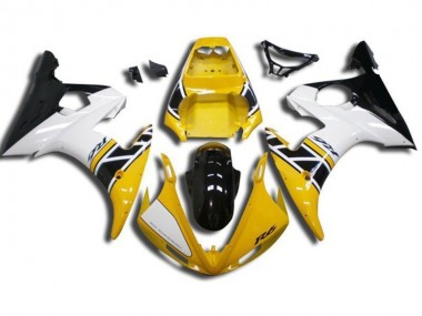 03-05 Gelb Yamaha YZF R6 Motorrad Verkleidung