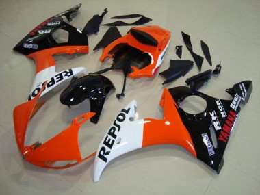 03-05 Repsol Yamaha YZF R6 Motorrad Verkleidungen