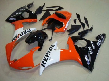 03-05 Repsol Yamaha YZF R6 Motorrad Vollverkleidung