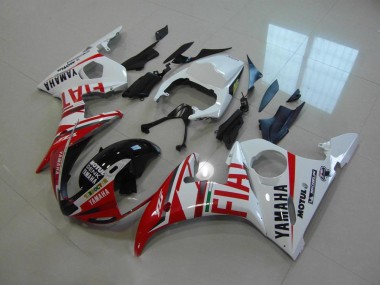 03-05 Rot Fiat Yamaha YZF R6 Motorrad Verkleidung